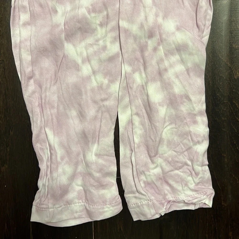NWT Jessica Simpson Toddler Girls Lilac Purple Tie Dyed Romper!